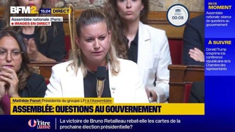 Gaza : "Ne prendre aucune sanction, c'est se rendre complice", dit Mathilde Panot