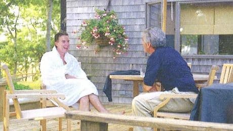 STEPHEN GLOVER: Why in God's name did the bathrobe-wearing Prince of Darkness become 'best pals' with the Apostle of Satan?