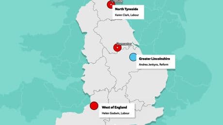 Local elections 2025: Live results map for every council and mayor race