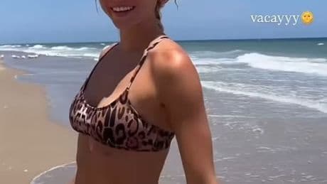 Olivia Dunne wears tiny leopard bikini on sun-kissed Florida vacation after wowing fans at Kentucky Derby