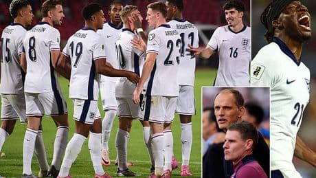 Surprise man dazzles, a tale of contrasting fortunes for Arsenal stars while Marcus Rashford has a tough fight ahead of him - the WINNERS and LOSERS from England's international break... including Thomas Tuchel's close lieutenant!