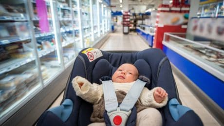 A stranger told me her son didn't call her anymore, and to enjoy time with my newborn. It set the tone for how I parent.