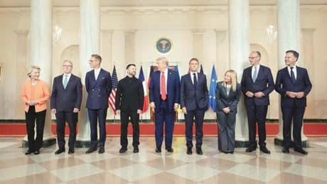 Avrupalı liderlerden Washington çıkarması... Beyaz Saray’da tarihi pazarlık