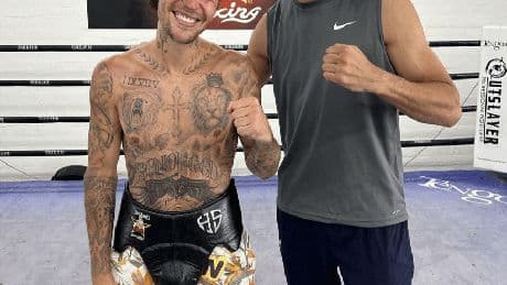 Hamzah Sheeraz loses his favourite sparring partner in Justin Bieber after swapping LA for Ireland to switch trainers