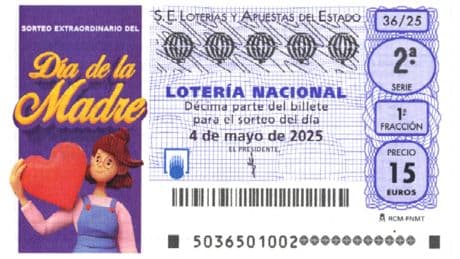 Horario del Sorteo Extraordinario del Día de la Madre de la Lotería Nacional 2025