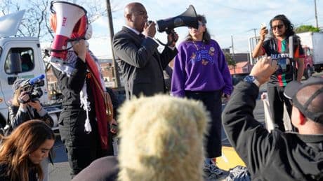 New Jersey mayor arrested at ICE detention center where he was protesting, prosecutor says