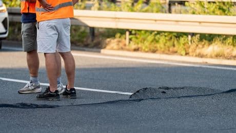 Hitze hat Spuren hinterlassen - Nächste Vollsperrung der A5 wegen Blow-up