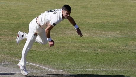Lancashire’s James Anderson back in the wickets as he returns to action