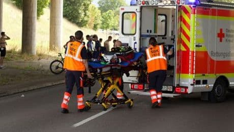 Bis zu 70 Verletzte: Radrennen »Riderman« bei Bad Dürrheim nach Massensturz beendet