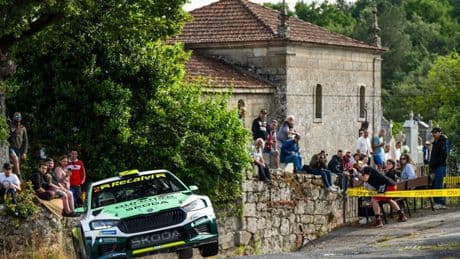 Pardo empieza fuerte el rally de casa y gana su primera ‘qualy’ en Ourense con Skoda