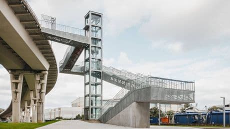 Arquitectura inspirada IV: el reto de crear un acceso panorámico al Alto Horno de Vizcaya