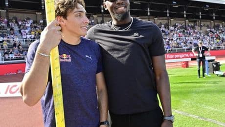 Duplantis establece un nuevo récord del mundo de salto con pértiga con 6,28 metros