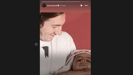 Lamine Yamal cierra el círculo que le lleva al '10' publicando su icónica imagen con Messi