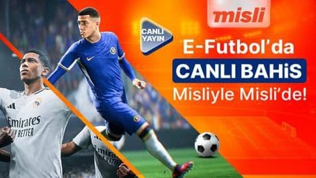 Bahiste Yepyeni Bir Heyecan: E-Futbol Canlı Yayınlarla Misli’de!