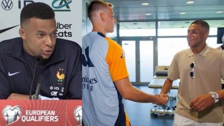 El vacile de Mbappé sobre su jugador favorito de Ucrania: &quot;No está&quot;