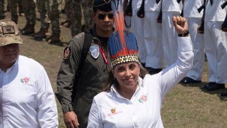 Peru's president affirms sovereignty of Amazon River island as tensions with Colombia escalate