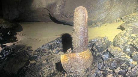 Un montón de “basura” en una cueva de México resultó ser un conjunto de artefactos usados para un ritual de fertilidad hace más de 500 años