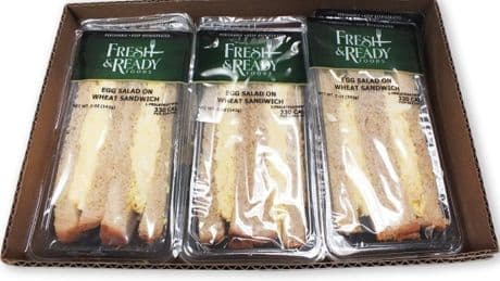 Urgent recall for sandwiches and snacks over listeria outbreak with 10 hospitalized in US