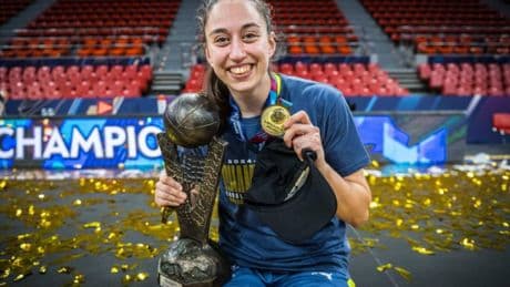 Maite Cazorla, la estrella española que tocó el cielo en Europa