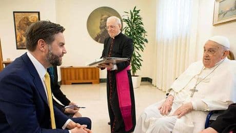 ABD Başkan Yardımcısı Vance ile Papa Franciscus görüştü