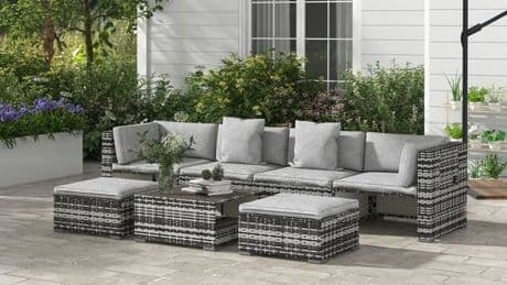 Debenhams' 7-piece garden furniture set that’s ‘worth the money’ is slashed by 42% in summer sale