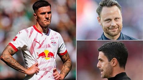 Could 'secret weapon' help Man United beat Arsenal to signing of RB Leipzig forward Benjamin Sesko?