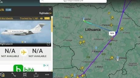 Drone della Bielorussia sorvola la Lituania, la Nato invia quattro aerei da ricognizione. Vilnius a Mosca: «Non vogliamo essere toccati»
