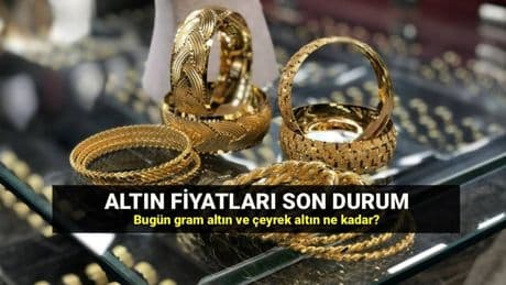 Altın yükseliyor mu? Gram ve çeyrek altın ne kadar? 7 Ağustos canlı altın fiyatları