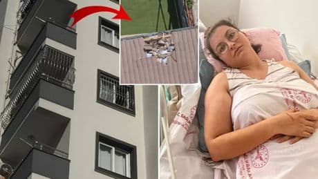 Adana'da erkek şiddeti: Eşini balkondan aşağı attı, felç bıraktı