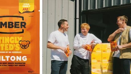 Ed Sheeran expands hot sauce line with biltong protein snack