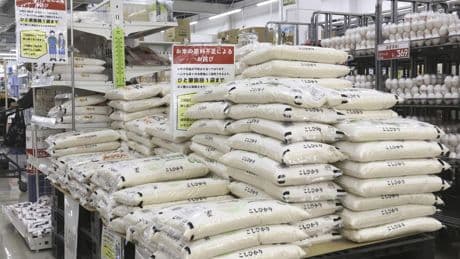 Japan's agriculture minister resigns after a rice gaffe causes political fallout