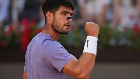 Finale beim Masters: Tennis-Spektakel in Rom: Alcaraz stoppt Sinner