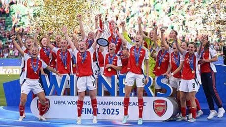 Kadınlar Şampiyonlar Ligi'nde şampiyon Arsenal!