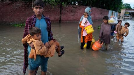 Half a million people forced to flee homes after flooding in Pakistan’s Punjab