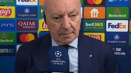 <p>Marotta, amaro Inter: &quot;Psg con budget illimitato, Italia non &egrave; pi&ugrave; paradiso, vincono le altre&quot;</p>