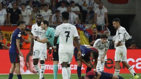 El mal perder del Madrid