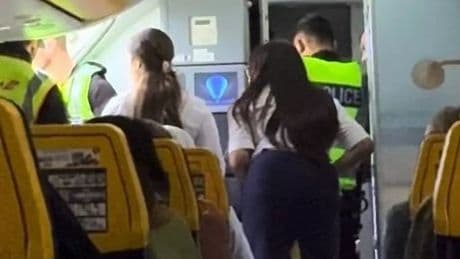 Ryanair passenger removed from Edinburgh flight after 'vaping in toilet'