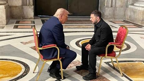 Inside Trump and Zelensky’s intimate meeting at Pope’s funeral before deal breakthrough - and how Vance’s absence helped