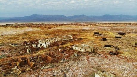 The abandoned African ghost town that's one of the world's most remote places