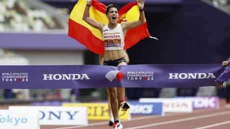 María Pérez se proclama campeona del mundo de 35 kilómetros marcha