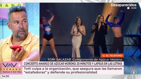 Toñi Salazar responde a la polémica por su concierto en Valencia: "Estábamos listas desde hacía tres horas"