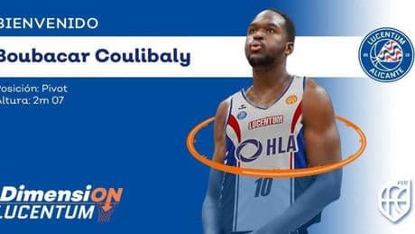 Boubacar Coulibaly refuerza el juego interior del Lucentum