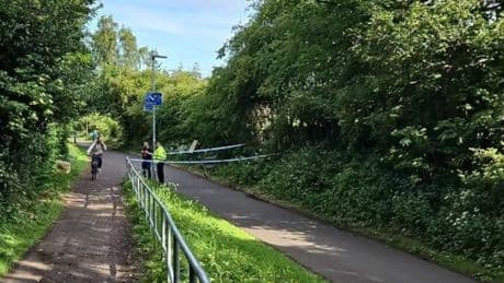 Police tape off Edinburgh path amid ongoing probe