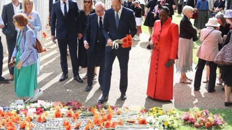Prince William joins survivors and bereaved at emotional 7/7 memorial