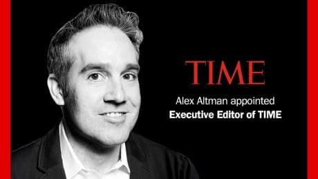 TIME Appoints Alex Altman as Executive Editor