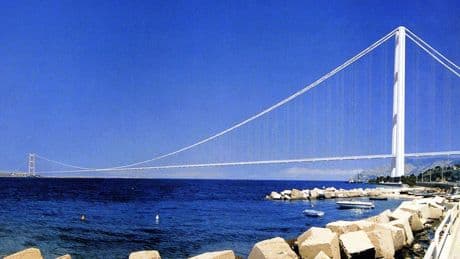 Huge bridge project that will connect Sicily to mainland Italy to get final go-ahead