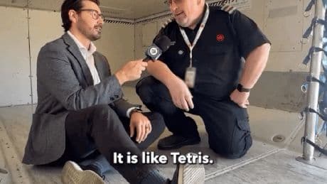 Video shows 'what an NHL team brings with them' in an Air Canada Jetz aircraft