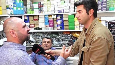 Erbil'de esnaf barış için heyecanlı