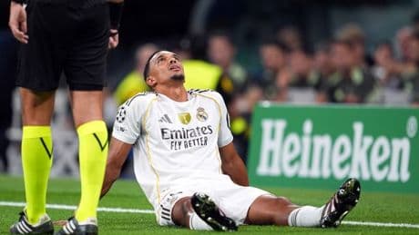 Trent Alexander-Arnold suffers injury nightmare minutes into Real Madrid Champions League debut