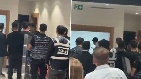 Berkay Gezgin'in yaka paça dışarı atıldığı görüntüler ortaya çıktı
